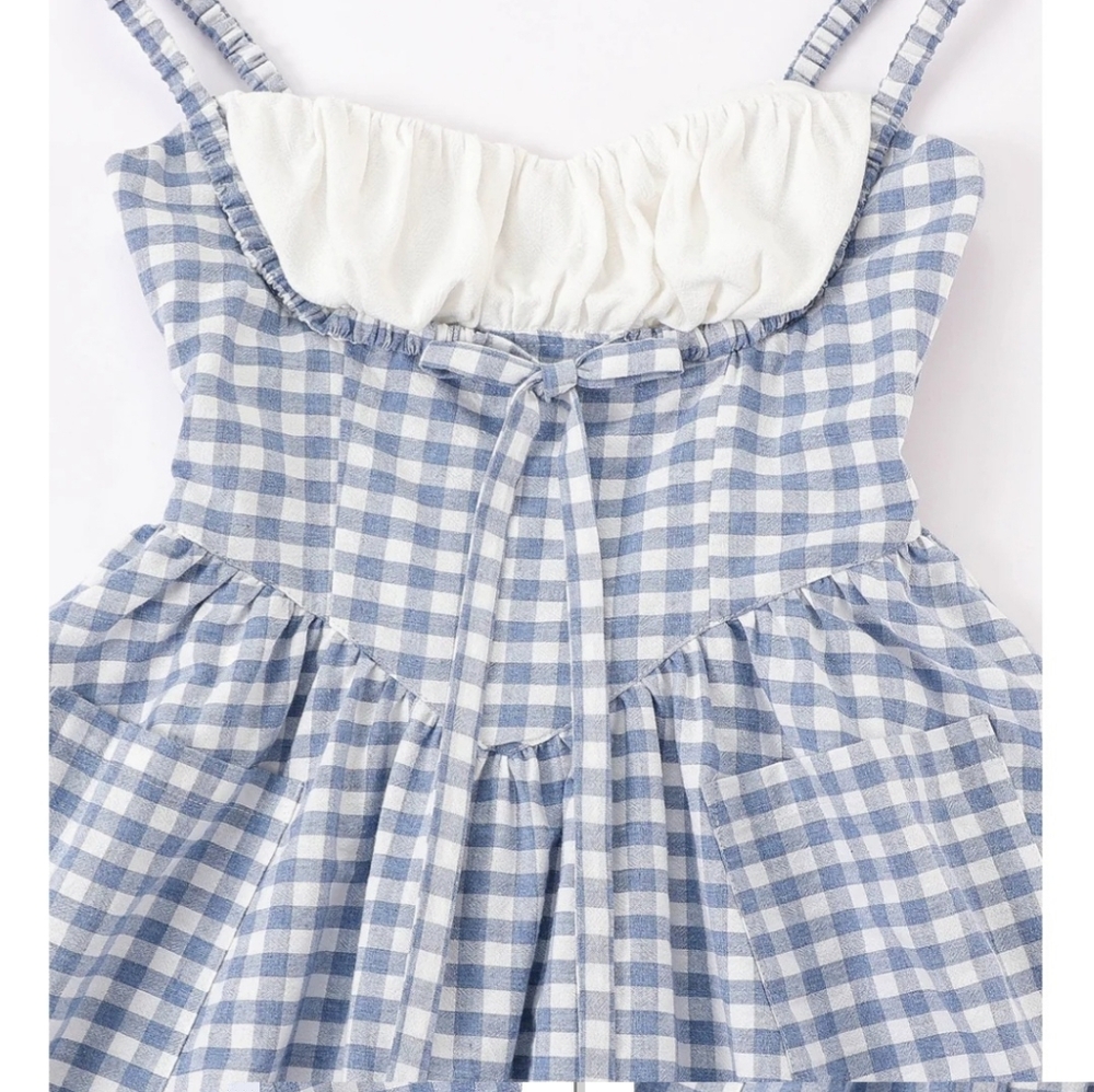 FBC Dottie Cotton Mini Dress L - Picture 6 of 7